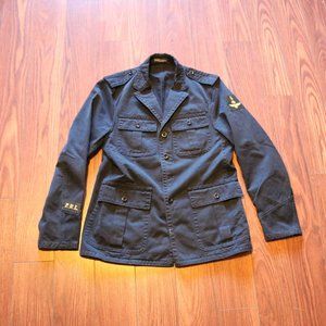 Mens PRL Bleecker Military Style Jacket Medium